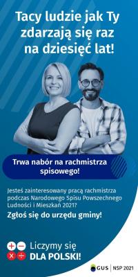 Dodatkowy nabór kandydatów na rachmistrzów spisowych